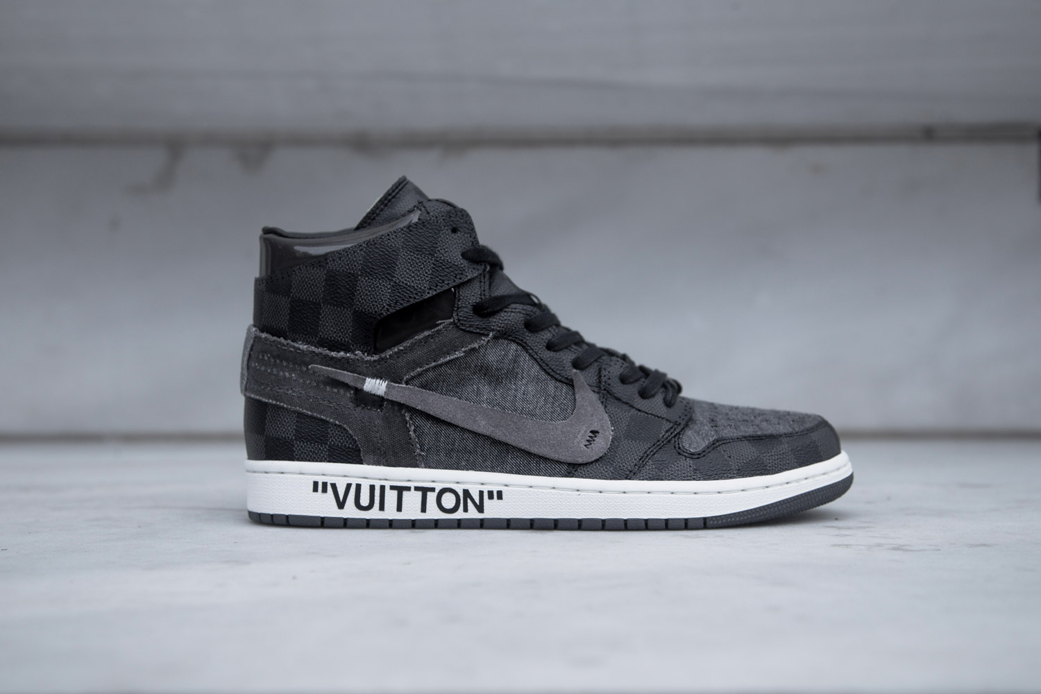 jordan 1 louis vuitton black