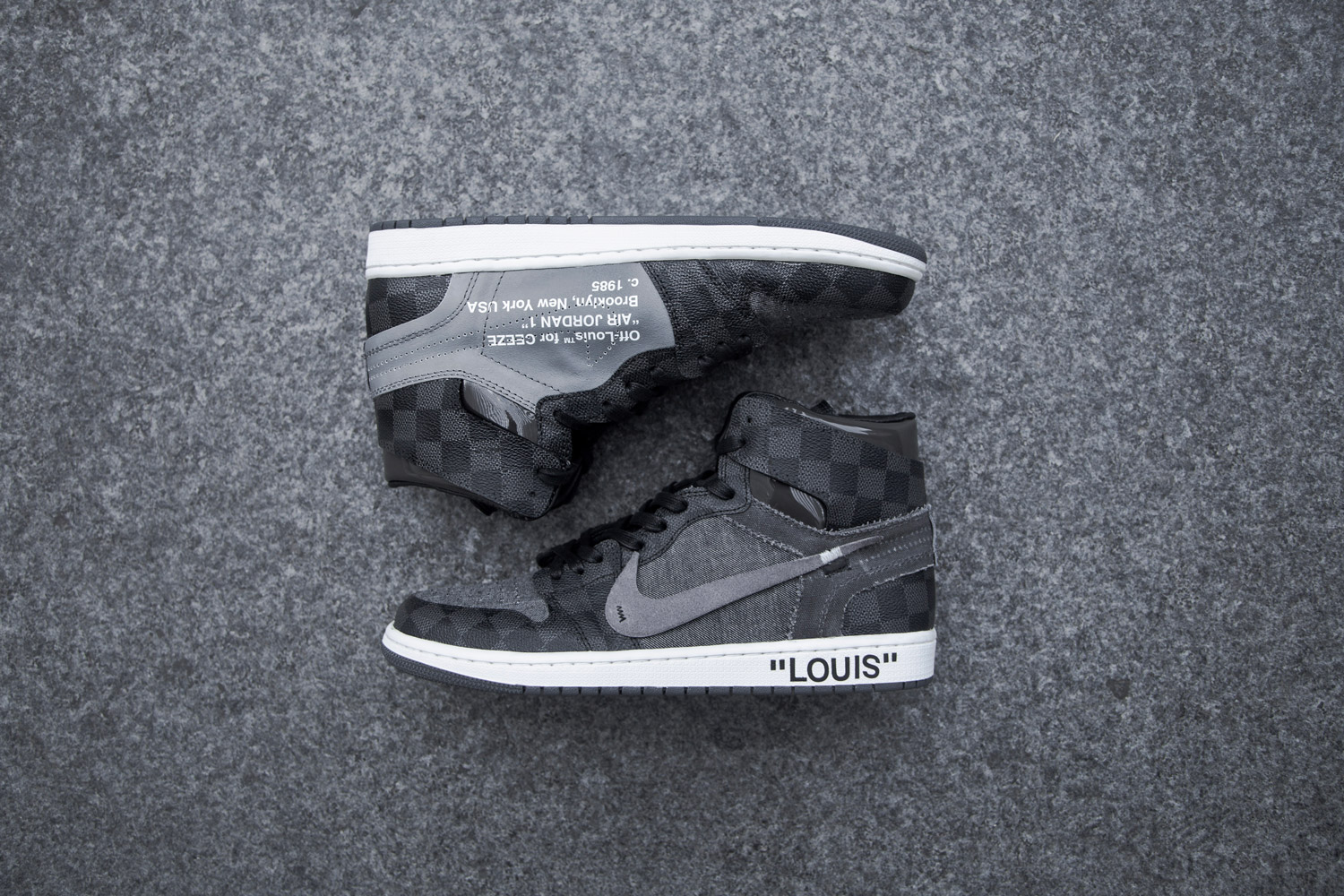 Off-Louis Air Jordan 1 – Ceeze